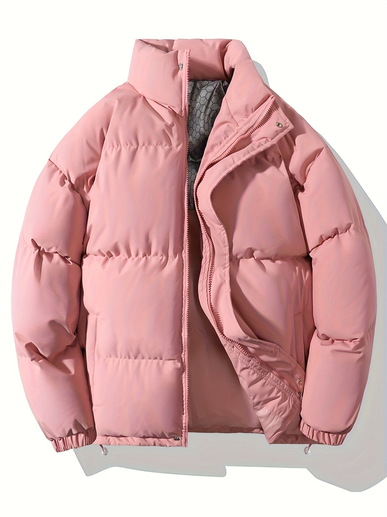 Warm Insulated Mens Parka Coat with Fleece Lining