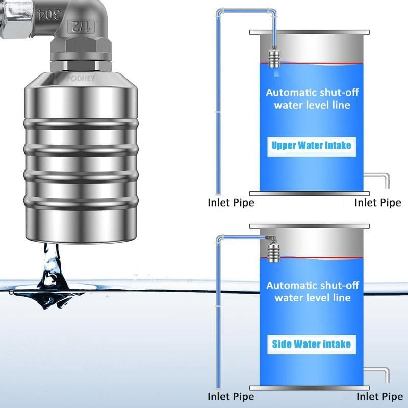 Stainless Steel Float Ball Valve for Automatic Tank Water Level Control