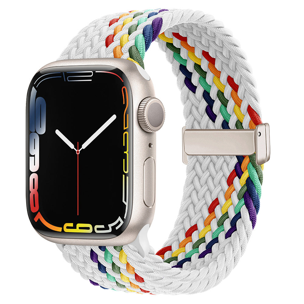 Durable Woven Keychain with Secure Magnetic Clip