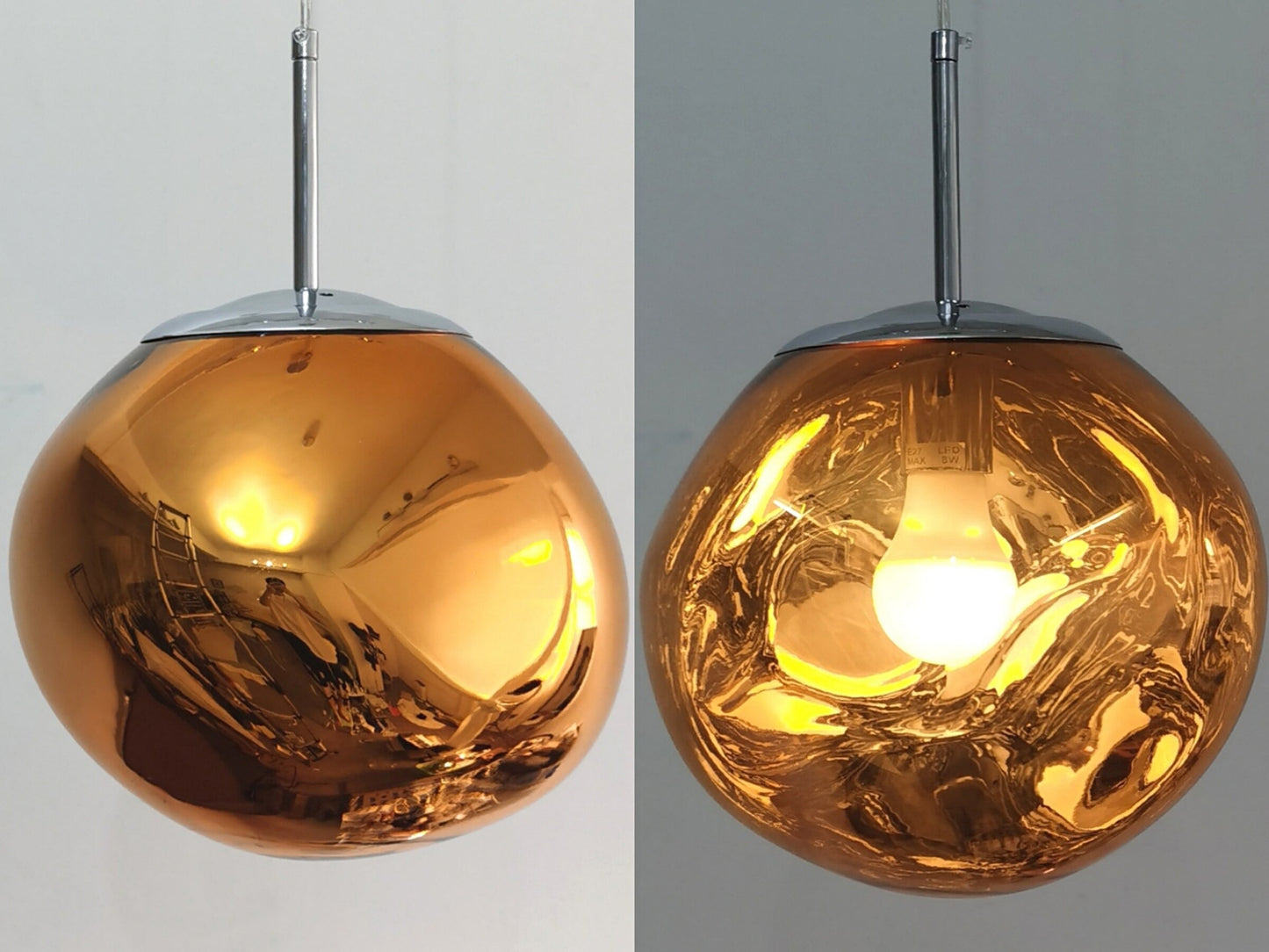 Sleek LED Hanging Kitchen Ceiling Light Fixture