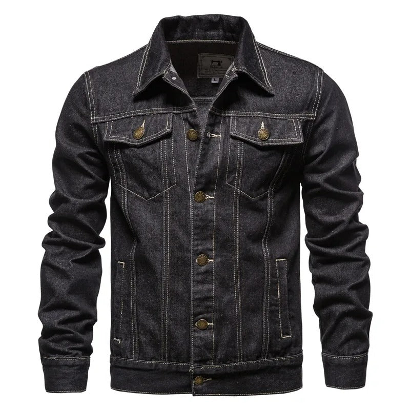 Relaxed Fit Mens Denim Jacket