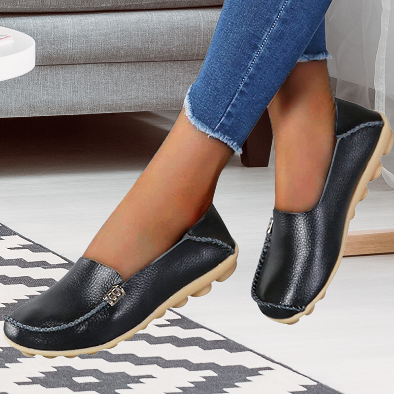 PU Leather Loafers