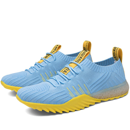 Colorblock Knitted Sneakers For Women