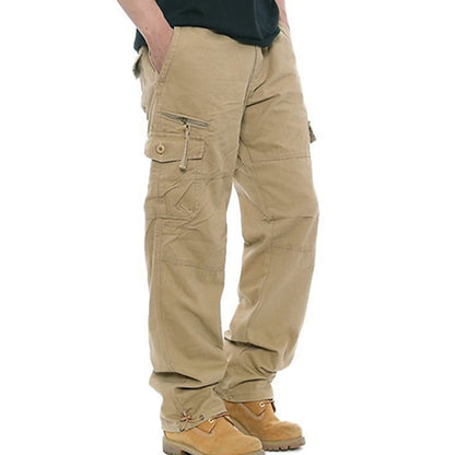 Men's Cargo Pants Hiking Pants Trousers Military Ripstop Breathable Quick Dry Zipper Pocket Pants