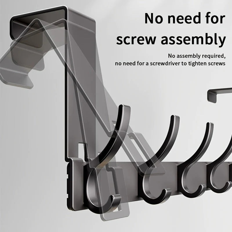 Modern Over-the-Door Hook for Stylish & Practical Storage Space