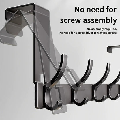 Modern Over-the-Door Hook for Stylish & Practical Storage Space