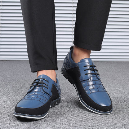 Oxford Derby Orthopedic Leather Shoes