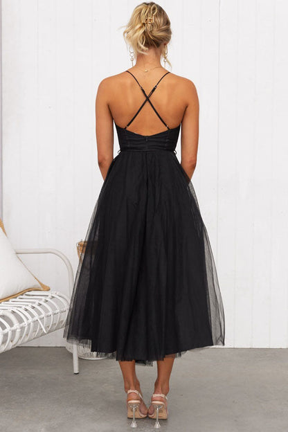 Beautiful Lace Corset Waist Dress
