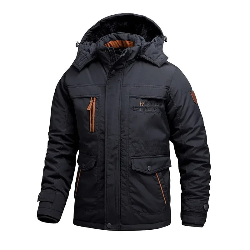 Insulated Water Resistant Snow Jacket Coat