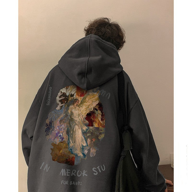 Men's Casual Oversized Cotton Hoodie