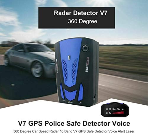 Radar Detector – Flash Speed Camera Detector with Precision Long-Range Detection for Safe Driving