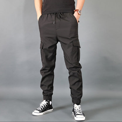 Men's Cargo Trousers Hiking Pants Pocket Plain Comfort Breathable Outdoor Daily