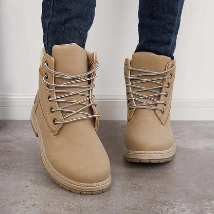 Warm Waterproof Women's Snow Boots