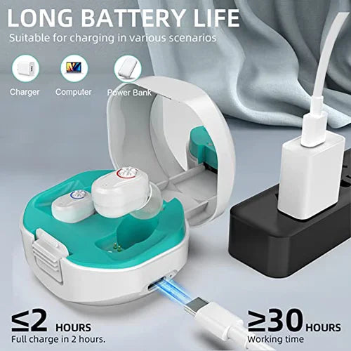 Digital Hearing Aids Rechargeable