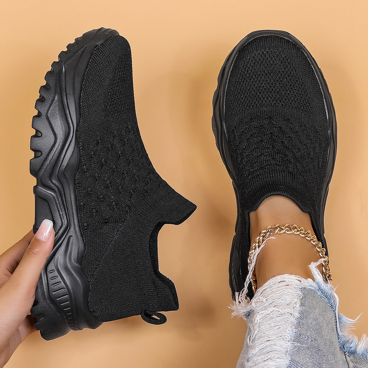 Women's Orthopedic Comfortable Shoes for Long Periods of Standing and Walking