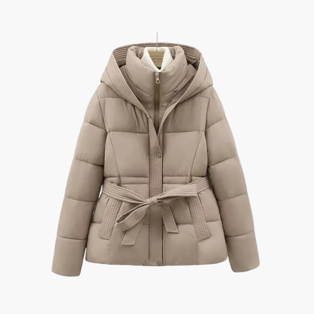Warm Women's Fitted Parka Jacket Coat