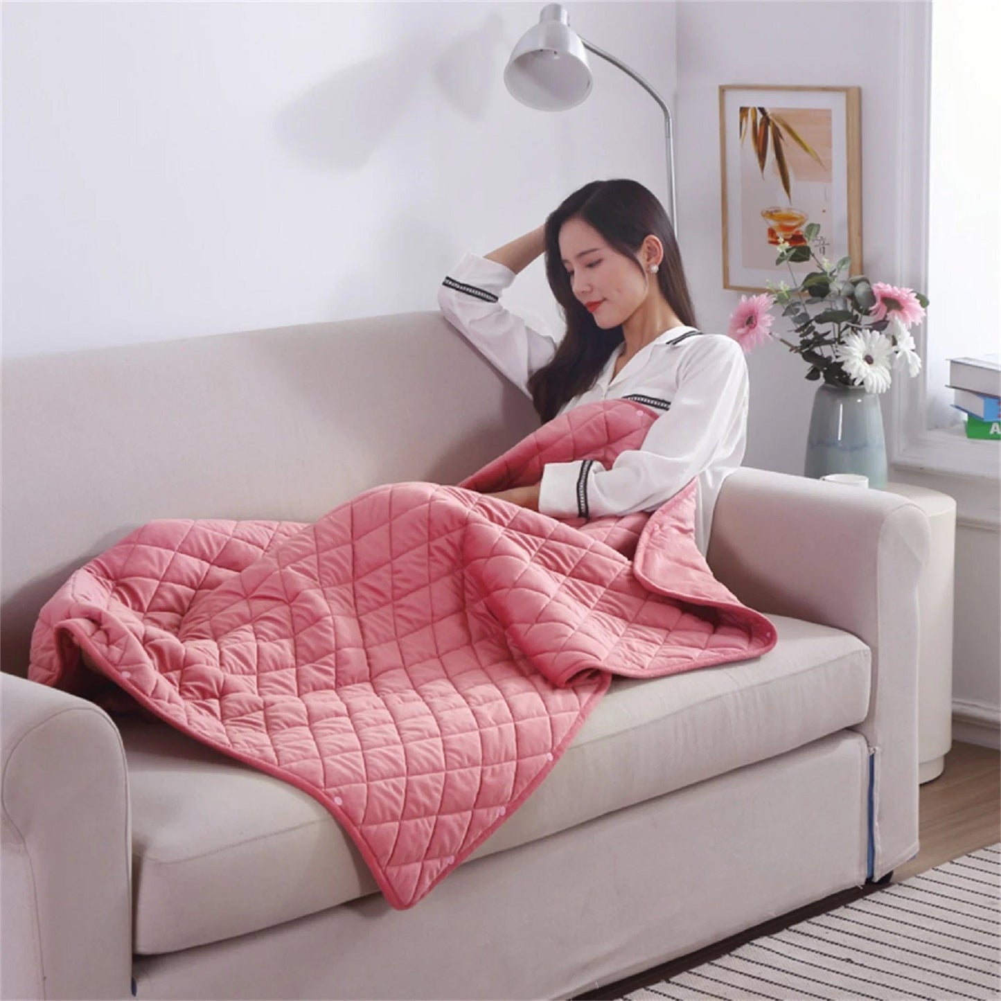 Electric heated blanket