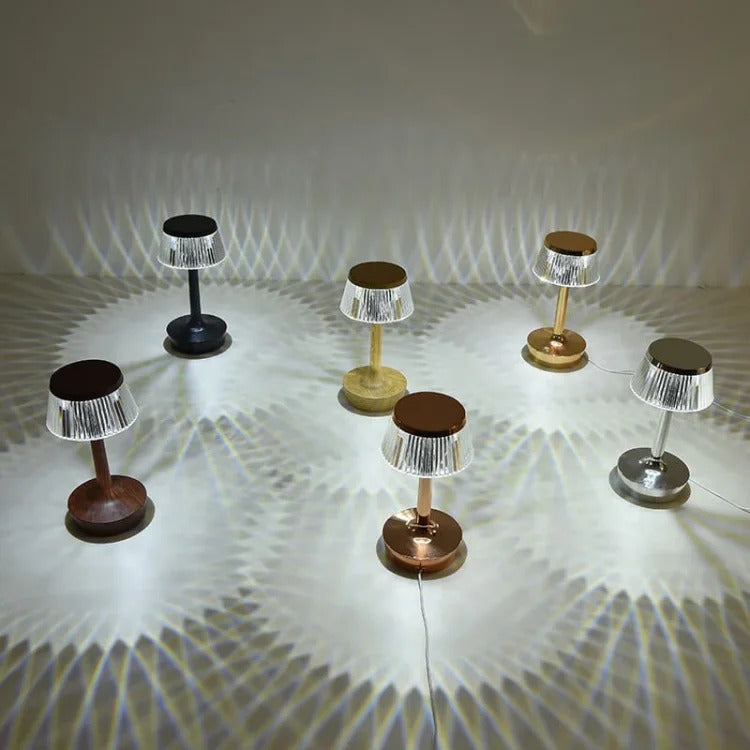 Creative Crystal Mushroom Table Lamp