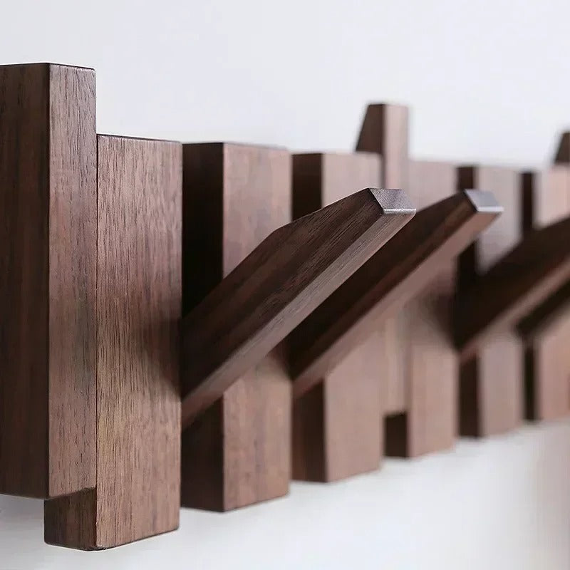 Space Saving Wall Mounted Coat Hook Shelf