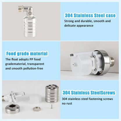 Stainless Steel Float Ball Valve for Automatic Tank Water Level Control