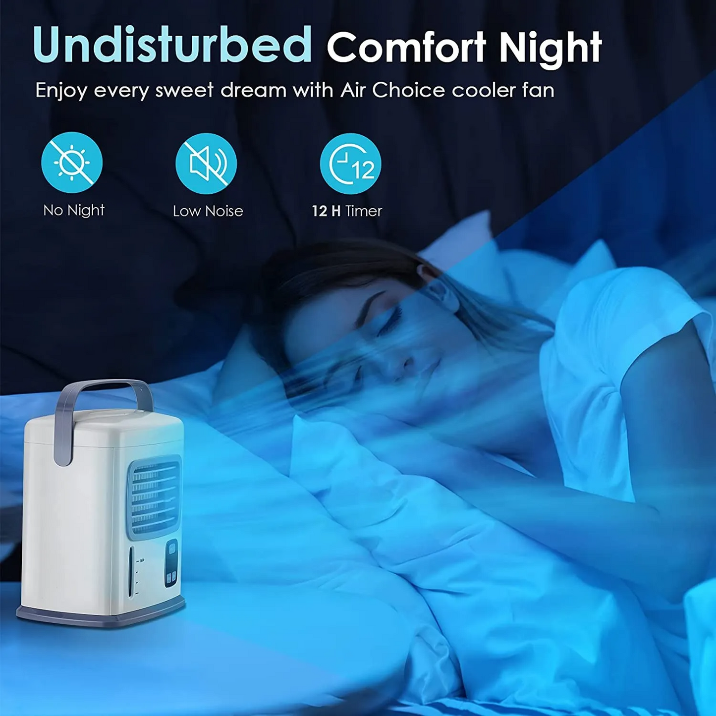 3 in 1 Portable Air Conditioner Fan for Office