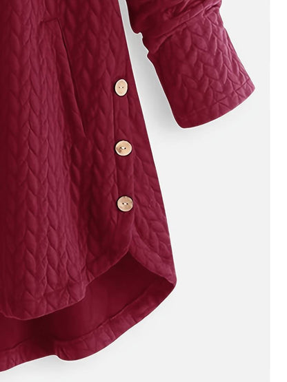 Warm Hooded Women's Parka Coat