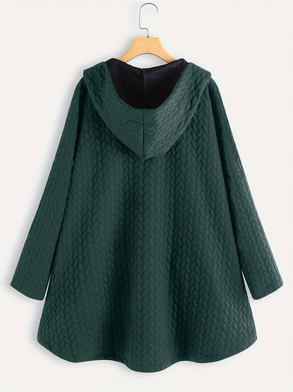 Warm Hooded Women's Parka Coat