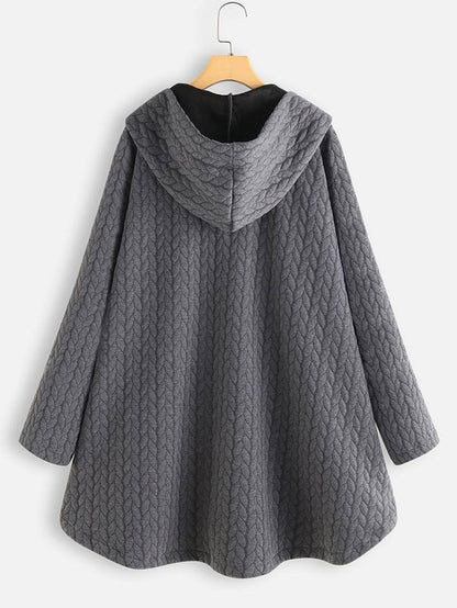 Warm Hooded Women's Parka Coat