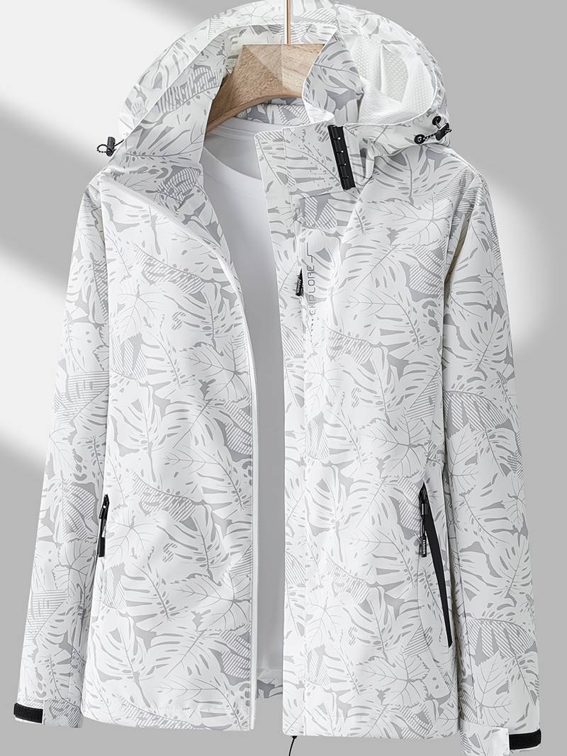 Waterproof Women's Windbreaker Jacket with Hood
