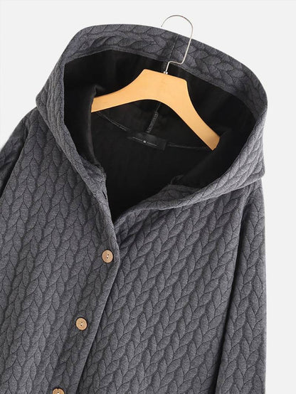 Warm Hooded Women's Parka Coat