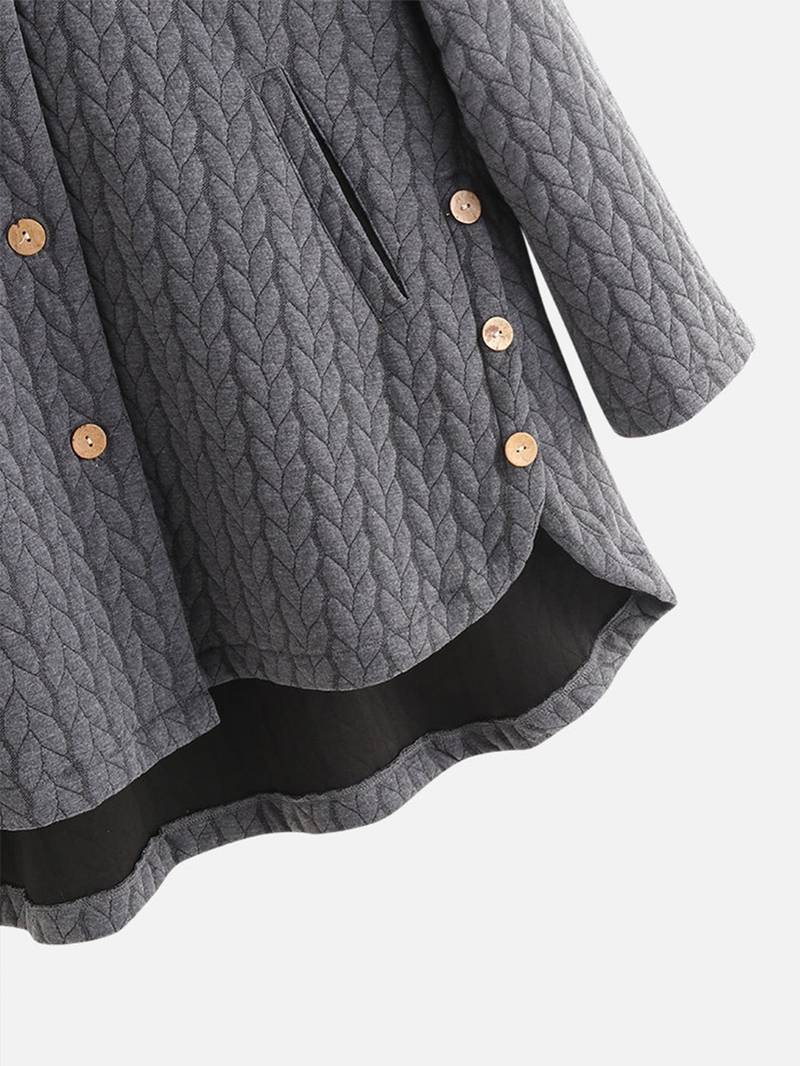 Warm Hooded Women's Parka Coat