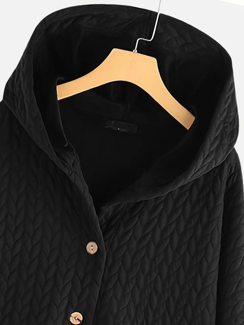 Warm Hooded Women's Parka Coat