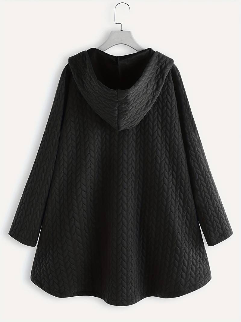 Warm Hooded Women's Parka Coat