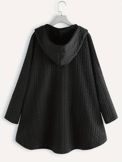 Warm Hooded Women's Parka Coat