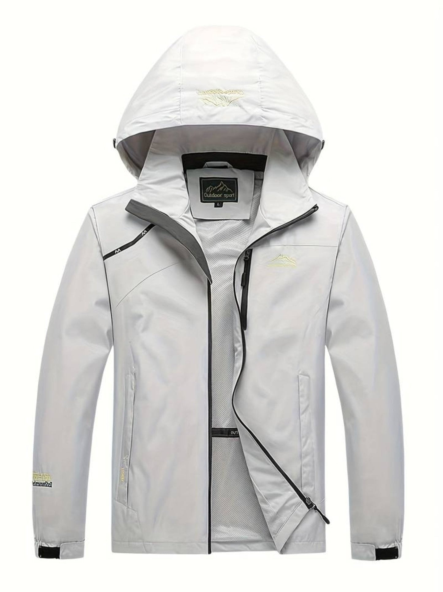 Breathable Fall Jacket Fitted Waterproof Coat