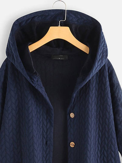 Warm Hooded Women's Parka Coat