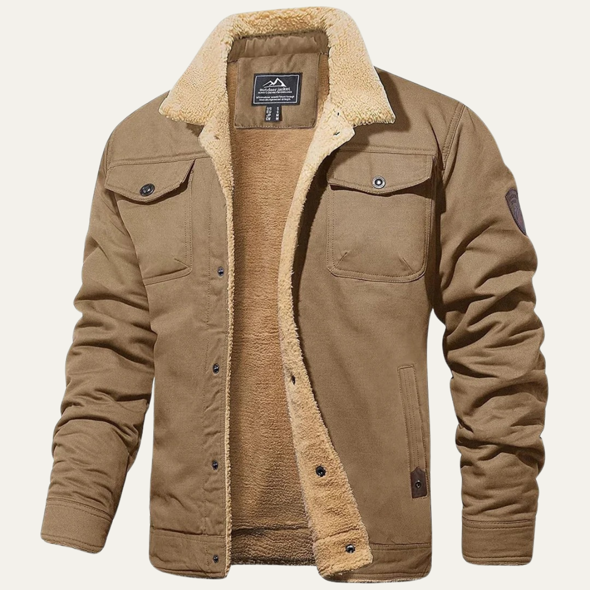 Thermal Insulated Mens Winter Parka Coat - OutfitLondon