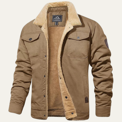 Thermal Insulated Mens Winter Parka Coat - OutfitLondon