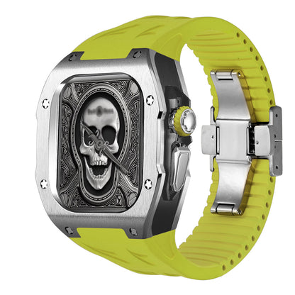 Slim Metal Cover & Flexible Rubber Strap for AW Ultra
