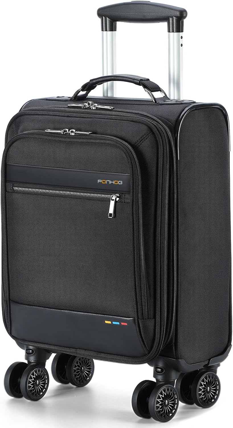 Compact Folding Luggage with 360 Wheels & Laptop Sleeve - OutfitLondon