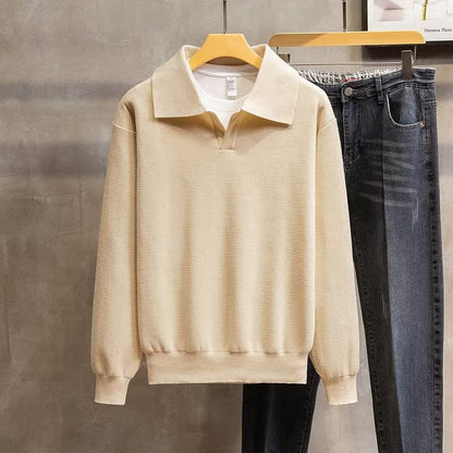 Regular Fit Crew Neck Knit Sweater