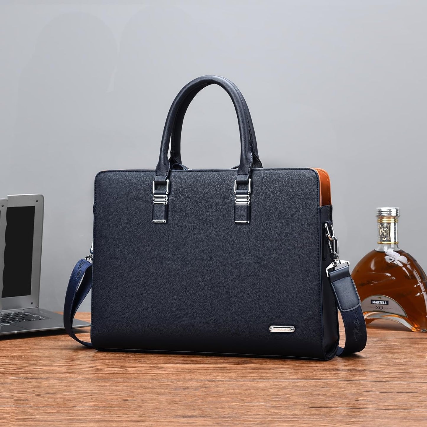 Premium Leather Executive Laptop Bag - OutfitLondon