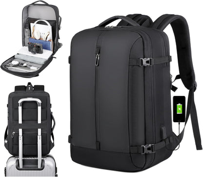 Large Water Resistant Travel Backpack with Laptop Compartment - OutfitLondon