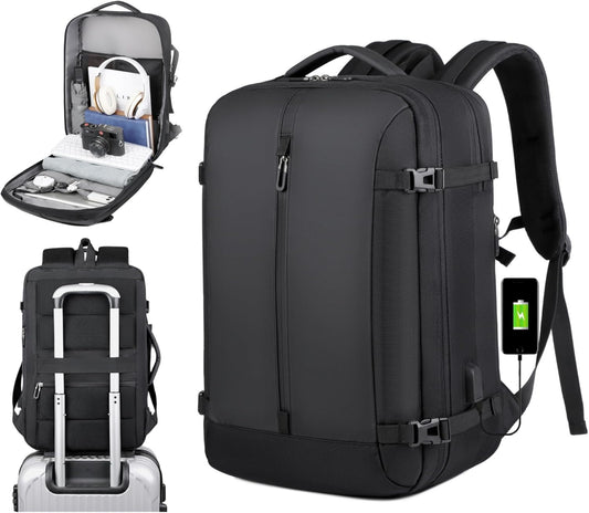 Large Water Resistant Travel Backpack with Laptop Compartment - OutfitLondon