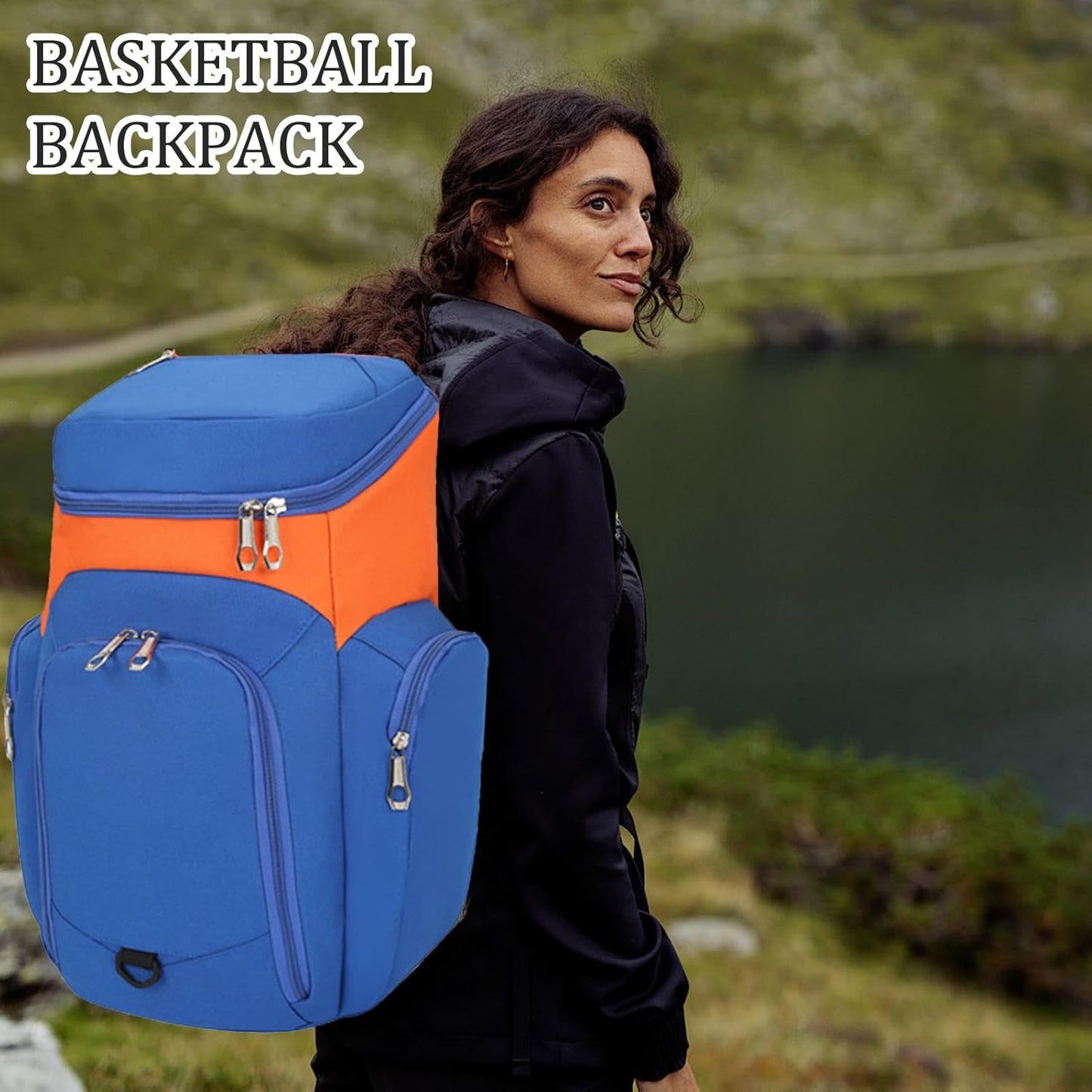 Big 30L Athletic Backpack Waterproof Gym Bag