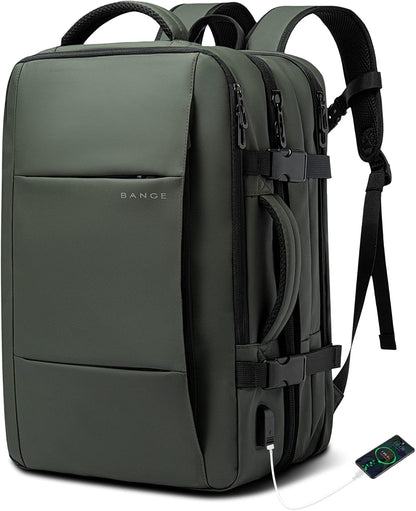 Spacious 26-45L Water Resistant Hiking Rucksack with Laptop Compartment