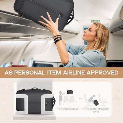 Large Water Resistant Travel Backpack with Laptop Compartment