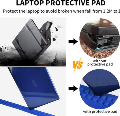 Durable Commuter Laptop Bag with USB Charger & Multiple Pockets