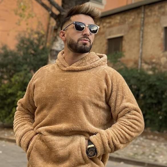 Plush Fleece Teddy Hooded Jacket