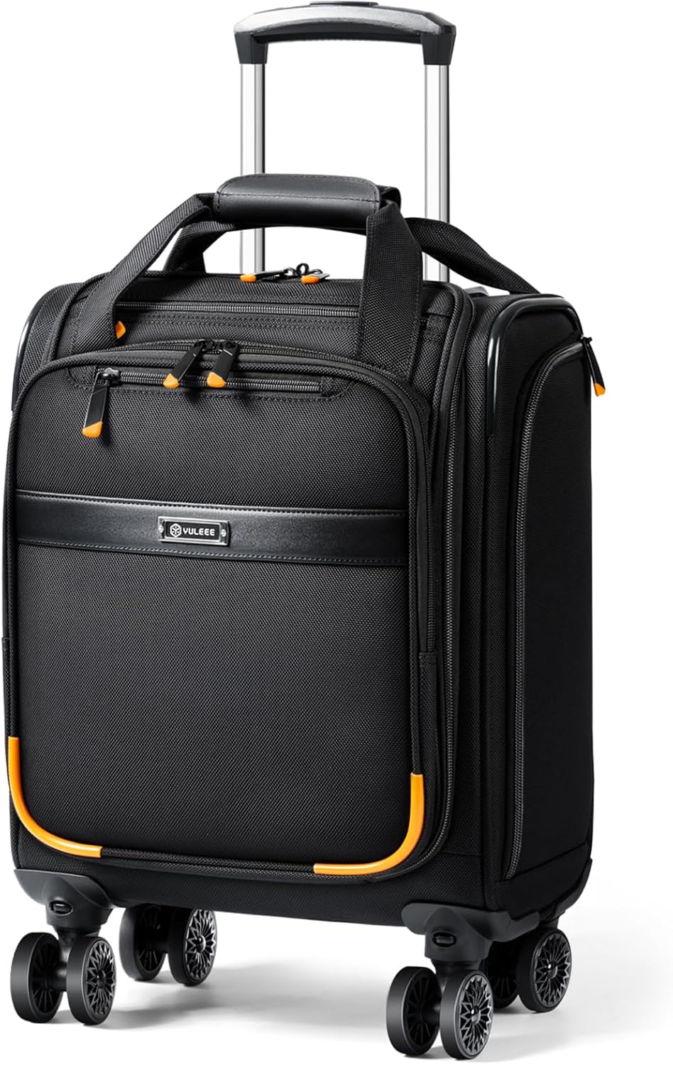 Compact Underseat Luggage with 360 Wheels & Laptop Sleeve - OutfitLondon